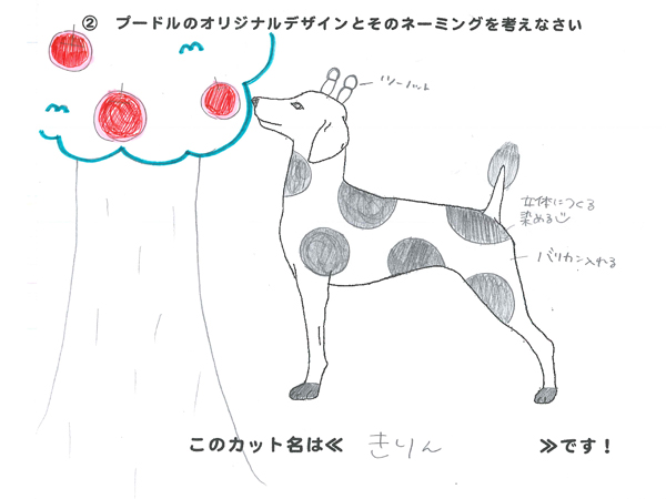 カットのデザインを考えました！
